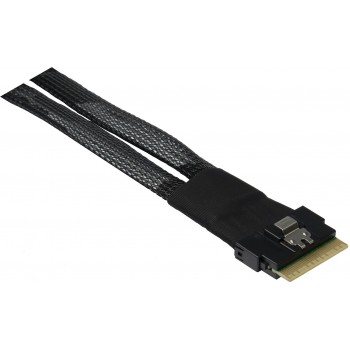 Inter-Tech 88885641 Serial Attached SCSI (SAS) cable 0.75 m 24 Gbit/s Black