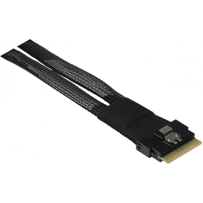 Inter-Tech 88885641 Serial Attached SCSI (SAS) cable 0.75 m 24 Gbit/s Black