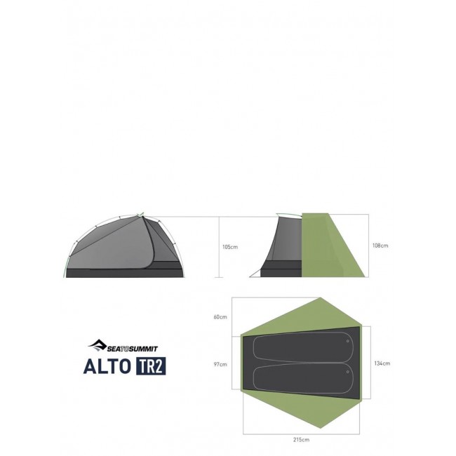 SEA TO SUMMIT Alto TR2 two-person tent SEA TO SUMMIT Alto TR2 two-person tent