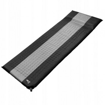 NILS CAMP SELF-INFLATING MAT NC4340 GREY-BLACK