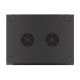 Lanberg WF01-6422-10B rack cabinet 22U Wall mounted rack Black