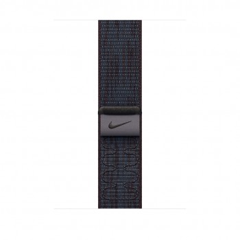 Apple 46mm Black/Blue Nike Sport Loop