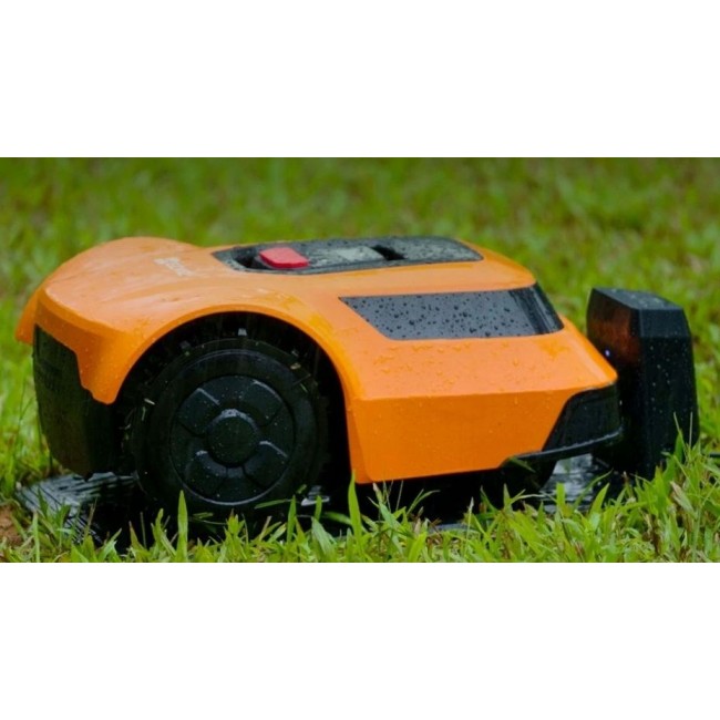 EZVIZ RM600 orange robotic lawn mower EZVIZ RM600 orange robotic lawn mower