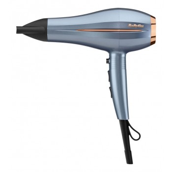 BaByliss Denim Luxe hair dryer 2200 W Blue, Copper