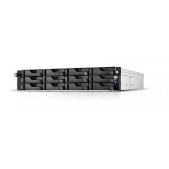 Asustor AS6512RD NAS Rack (2U) Intel Atom C3538 8 GB DDR4 0 TB ADM Black