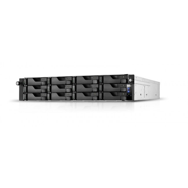 Asustor AS6512RD NAS Rack (2U) Intel Atom C3538 8 GB DDR4 0 TB ADM Black Asustor AS6512RD NAS Rack (2U) Intel Atom C3538 8 GB DDR4 0 TB ADM Black