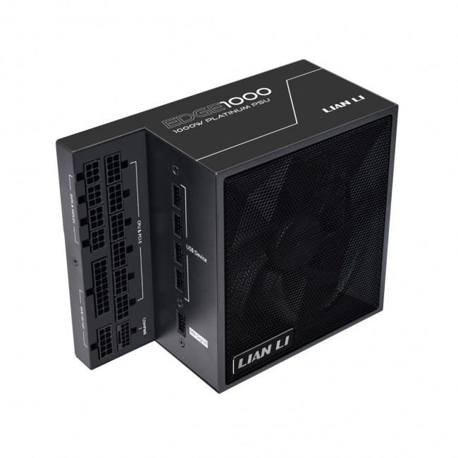 Lian Li EDGE EG1000 80 PLUS Platinum Power Supply, PCIe 5.1, ATX 3.1 - 1000 Watt, black