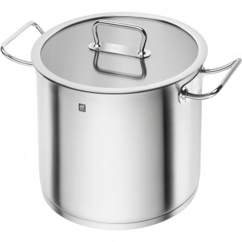 Zwilling Pro Tall Soup Pot with Lid - 13.3 ltr