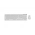 Gembird KBS-WMS-01-W Silent key Pro Business wireless desktop set, white, US layout