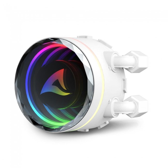 Sharkoon S90 Processor All-in-one liquid cooler 12 cm White 1 pc(s)