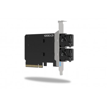 Icy Dock MB312M4P-B interface cards/adapter M.2, PCIe