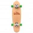 Meteor Cannabis green-brown-orange skateboard 22595