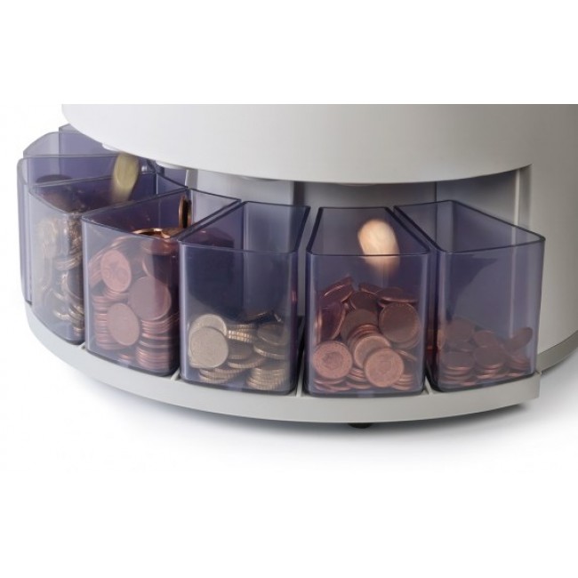 Safescan 1250 EUR Coin counting machine White