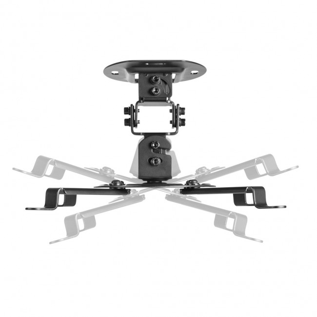 Maclean Ceiling Mount/Hanger for Projectors, 54 320 mm, up to 13.5 kg, 360-degree rotation, MC-200 B