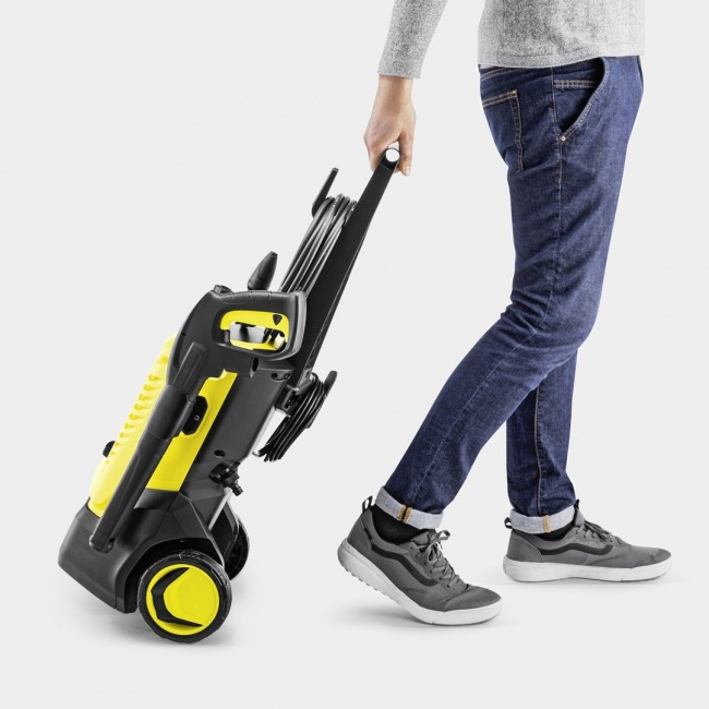 Karcher AG K 5 WCM pressure washer Upright Electric 500 l/h Black, Yellow Karcher AG K 5 WCM pressure washer Upright Electric 500 l/h Black, Yellow
