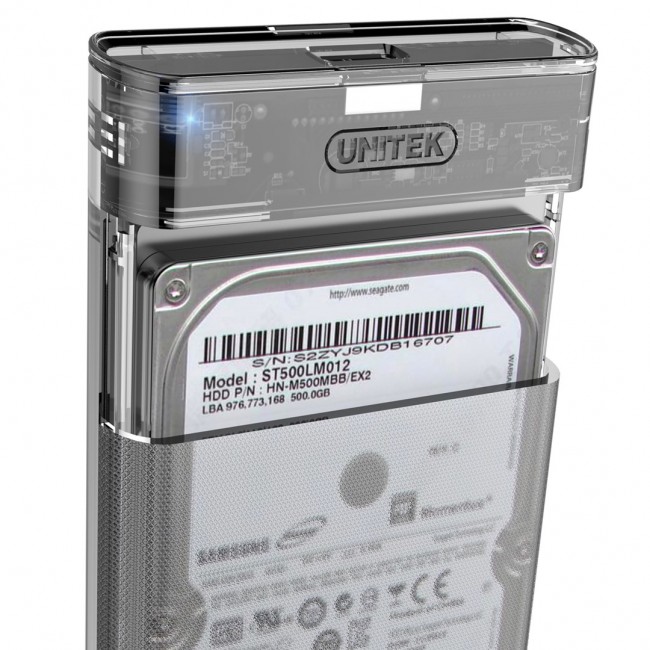 UNITEK ENCLOSURE USB 3.1 HDD/SSD SATA 6G UASP S1103A