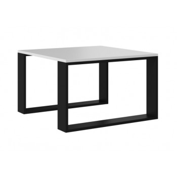 MODERN MINI table 67x67x40 cm White/Black