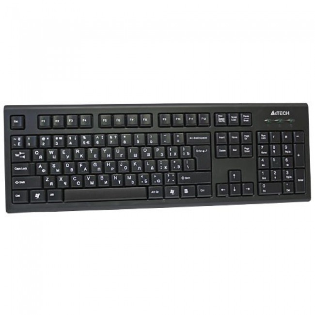 A4Tech KR-85 keyboard USB QWERTY US English Black