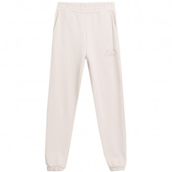 Women's trousers 4F CAS F472 beige 4FAW23TTROF472 83S M