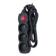 Esperanza ELK210K power extension 1.5 m 3 AC outlet(s) Indoor Black Esperanza ELK210K power extension 1.5 m 3 AC outlet(s) Indoor Black
