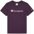 Champion SS Tee Women's T-Shirt Purple 117534 VS503 XL