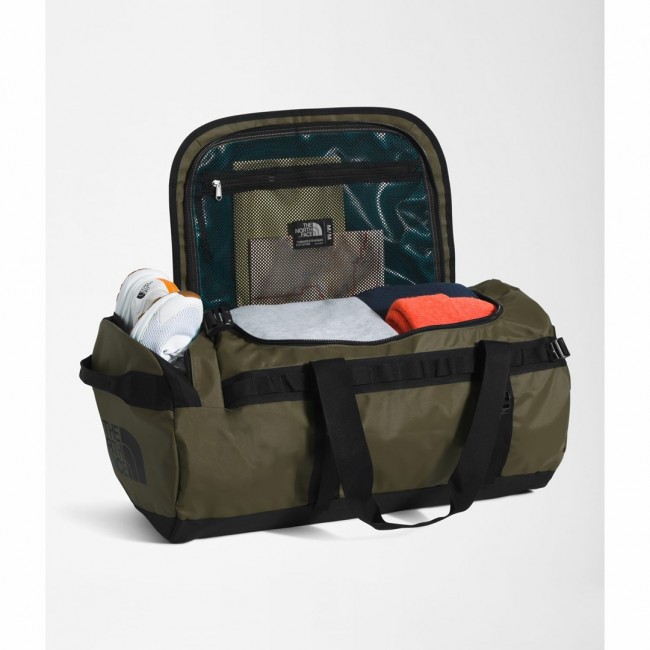 The North Face NF0A52SA duffel bag 71 L Nylon, Polyester Black, Green The North Face NF0A52SA duffel bag 71 L Nylon, Polyester Black, Green