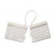 R-Go Tools Ergonomic keyboard R-Go Split Break with break software, ergonomic split keyboard, QWERTY (UK), Bluetooth, white