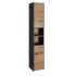 Topeshop S30 ANTRACYT/ARTISAN bathroom storage cabinet