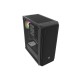 FURY SHOBO HOUSING SH4 RGB MIDI TOWER WITH WINDOW, BLACK