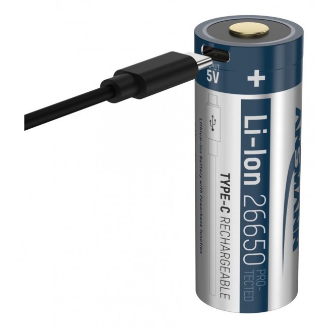 Ansmann Pro 3000R Black Hand flashlight LED