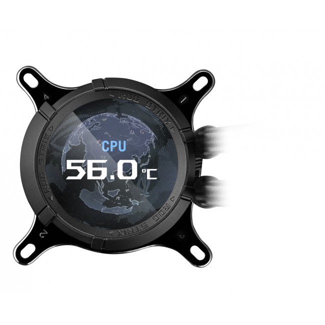 ASUS ROG STRIX LC III 360 ARGB Processor All-in-one liquid cooler 12 cm Black