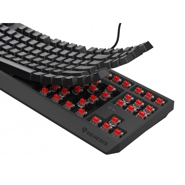 GENESIS Thor 230 TKL keyboard Gaming USB QWERTY Czech, Slovakian Black GENESIS Thor 230 TKL keyboard Gaming USB QWERTY Czech, Slovakian Black
