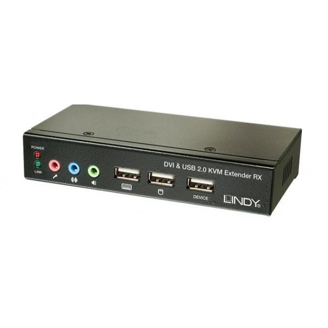 Lindy 39377 KVM switch Black Lindy 39377 KVM switch Black