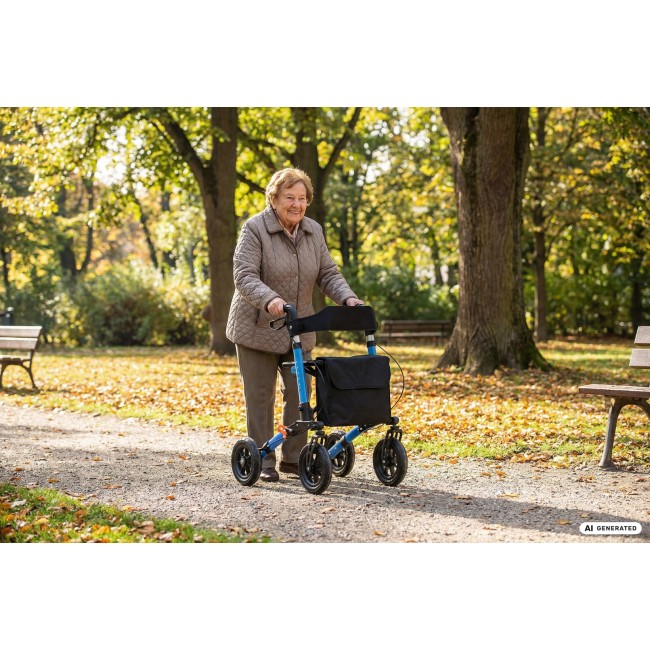 All-terrain aluminum rehabilitation walker ACTIONMED