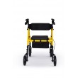 Four-wheel Rehabilitation Walker Marsylia, Yellow RF-617/ REHAFUND
