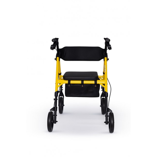 Four-wheel Rehabilitation Walker Marsylia, Yellow RF-617/ REHAFUND