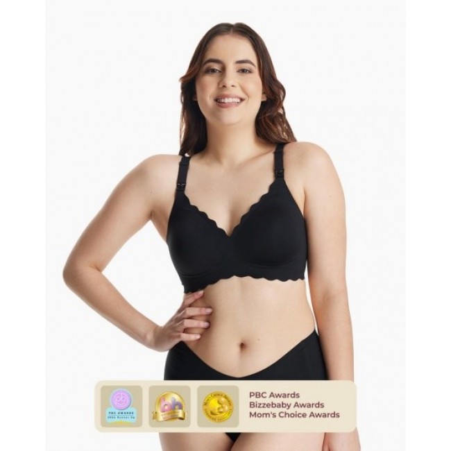Momcozy YN46 Nursing bra, size S Black