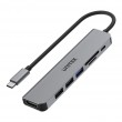 UNITEK HUB USB-C H1118A USB-A x3, USB-C, HDMI, SD, microSD