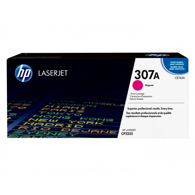 HP 307A Magenta Original LaserJet Toner Cartridge