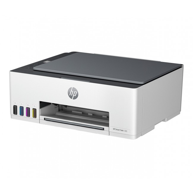 HP Smart Tank 585 All-in-One Printer, Home and home office, Print, copy, scan, Wireless High-volume printer tank Print from phone or tablet Scan to PDF