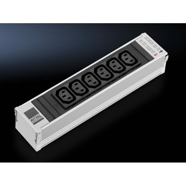 Rittal DK 7856.080 power extension 6 AC outlet(s) Indoor Black, Grey Rittal DK 7856.080 power extension 6 AC outlet(s) Indoor Black, Grey