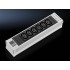 Rittal DK 7856.080 power extension 6 AC outlet(s) Indoor Black, Grey