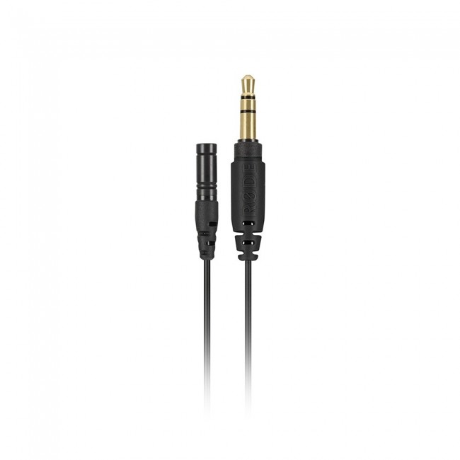R DE LAVALIER GO microphone Black, White Clip-on microphone