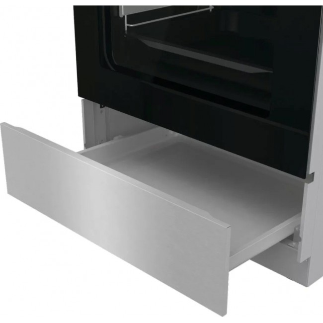 Gorenje GKS6C71XF Freestanding cooker with oven Silver