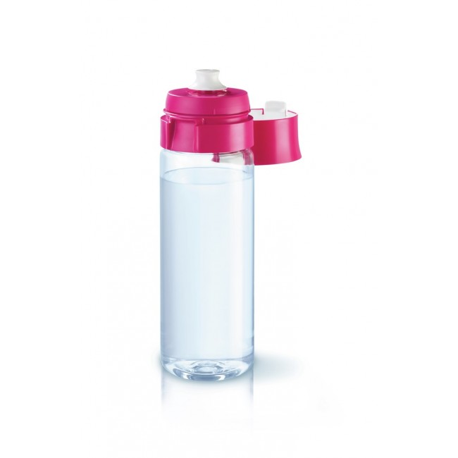 Filter Bottle Brita Fill&Go + 4 pc(s) filter cartridges (0,6l pink)