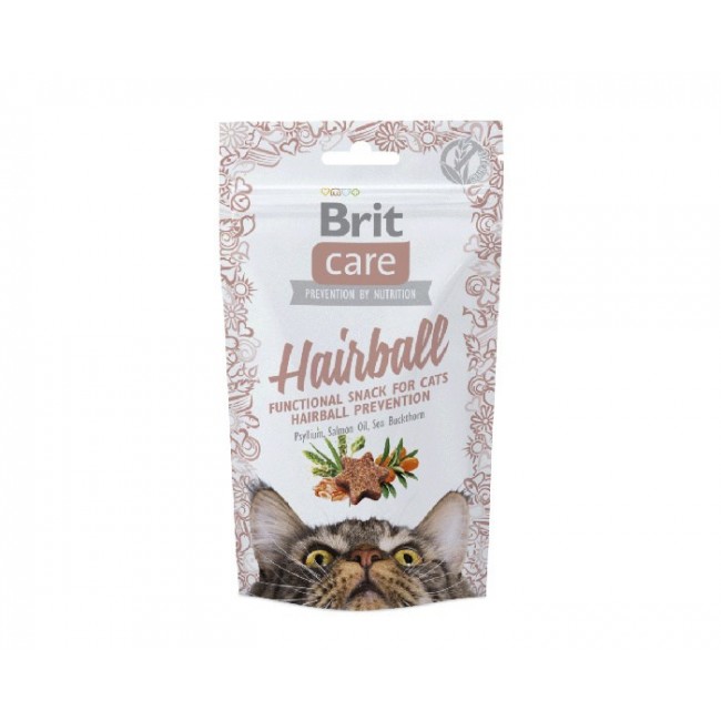 BRIT Care Cat Snack Hairball - cat treat - 50 g