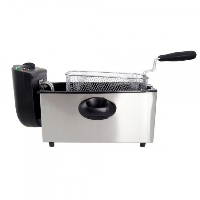 Esperanza FALAFEL Single 3 L Stand-alone 2200 W Deep fryer Black, White Esperanza FALAFEL Single 3 L Stand-alone 2200 W Deep fryer Black, White