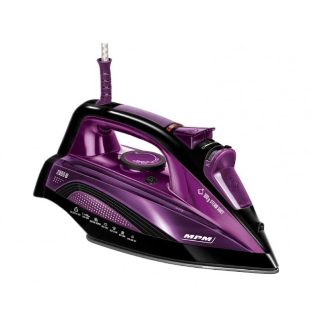 MPM MZE-21/RS Steam Iron 2800 W Violet