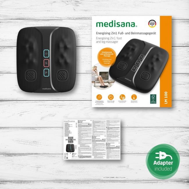 Medisana LM 100 massager Foot, Legs Black Medisana LM 100 massager Foot, Legs Black