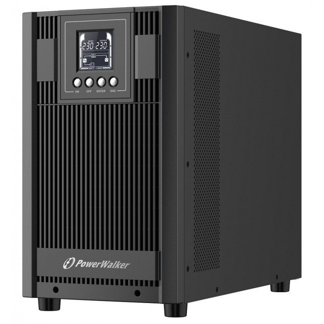 PowerWalker VFI 3000 AT FR uninterruptible power supply (UPS) Double-conversion (Online) 3 kVA 2700 W 4 AC outlet(s) PowerWalker VFI 3000 AT FR uninterruptible power supply (UPS) Double-conversion (Online) 3 kVA 2700 W 4 AC outlet(s)